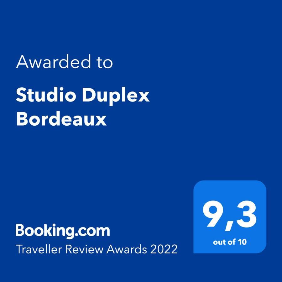 Duplex-Terrasse-Parking-Climatisation Apartment Бордо Екстериор снимка