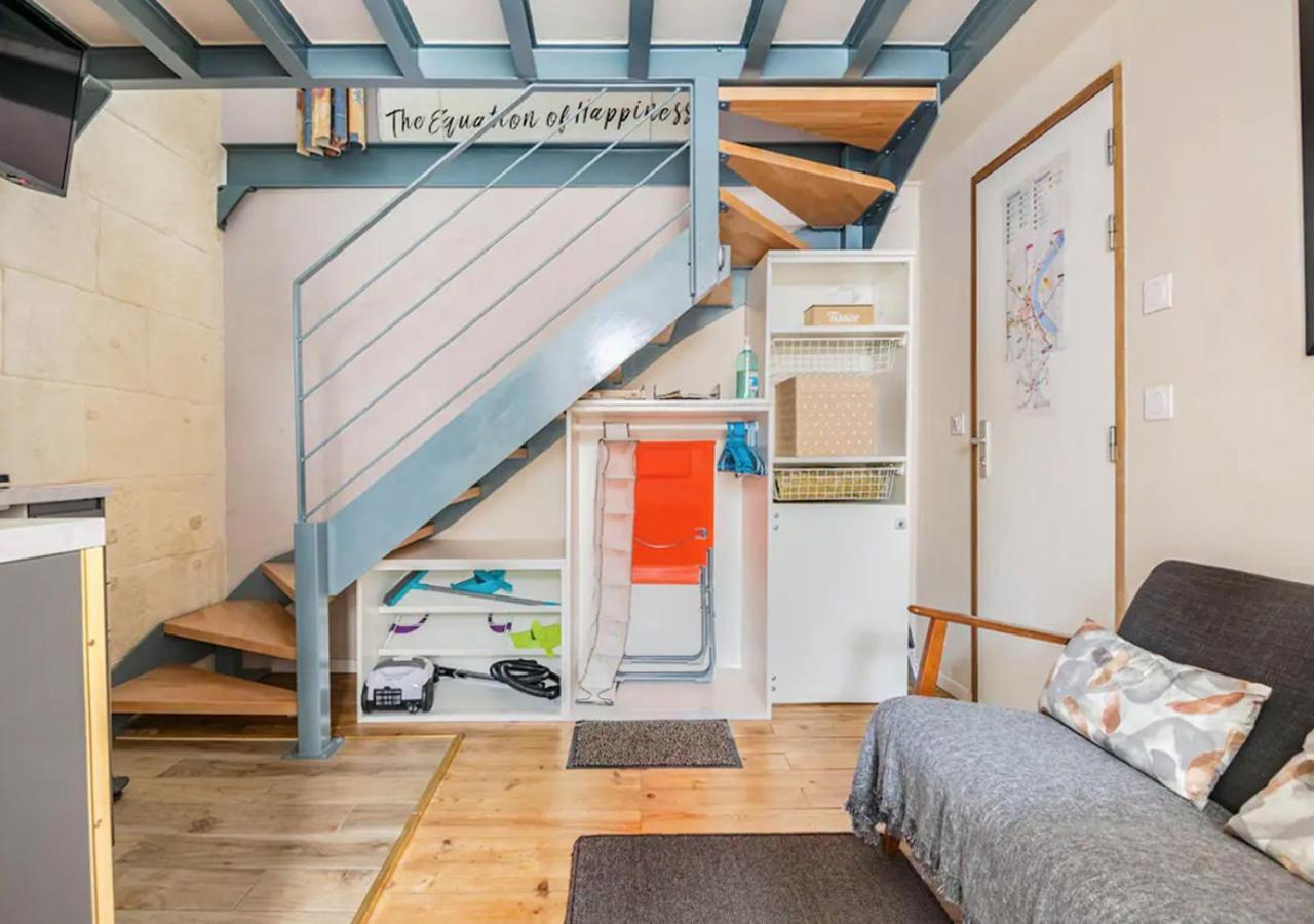 Duplex-Terrasse-Parking-Climatisation Apartment Бордо Екстериор снимка