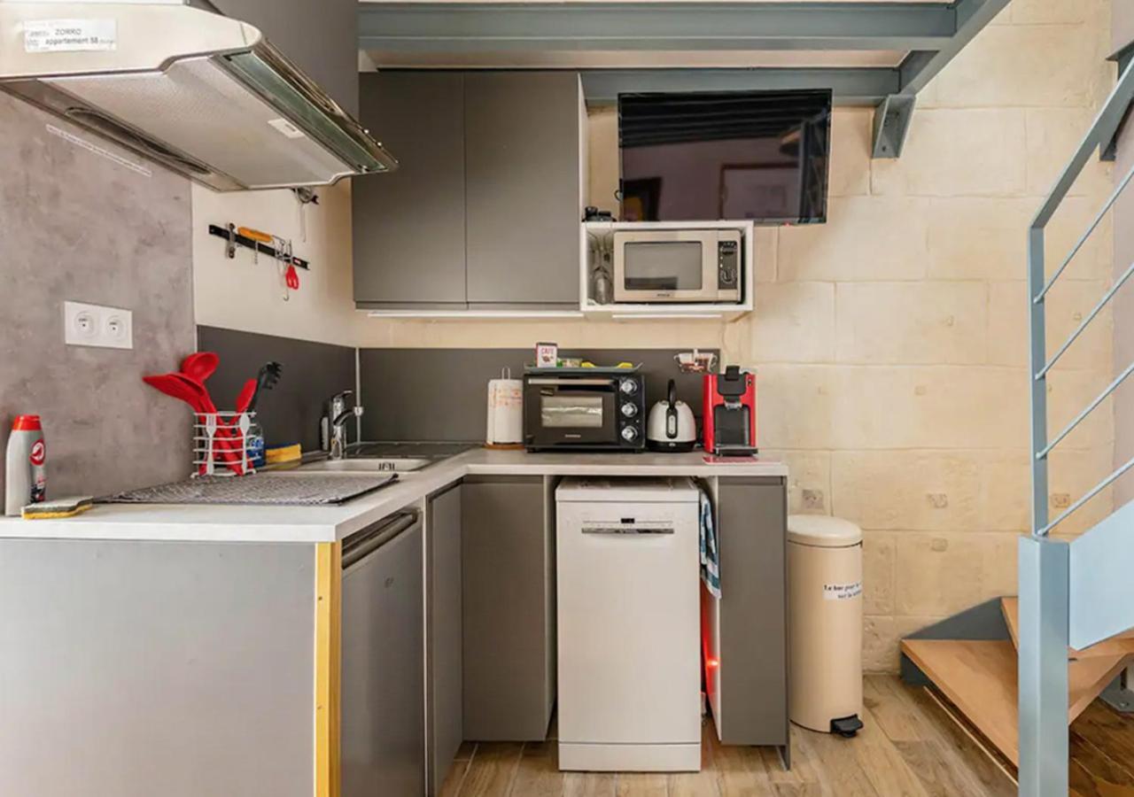 Duplex-Terrasse-Parking-Climatisation Apartment Бордо Екстериор снимка